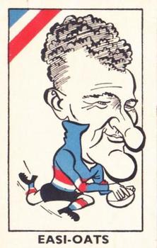 1951 Harper's Easi-Oats Famous Footballers #38 Alan Moncrieff Front
